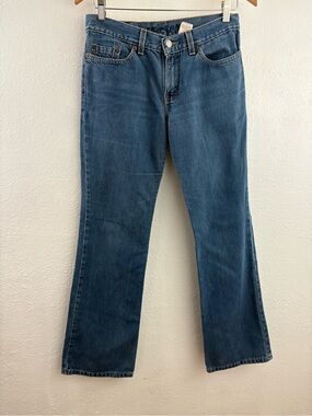 Levi's 518 Superlow Bootcut jeans made in the USA size 7